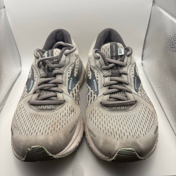 Brooks Shoes - Brooks Adrenaline GTS 21 Womens Running Shoes Gray 1203291B061 Size 9 B